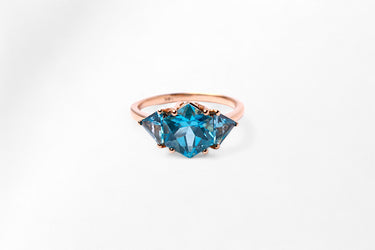 Blue Topaz Ring