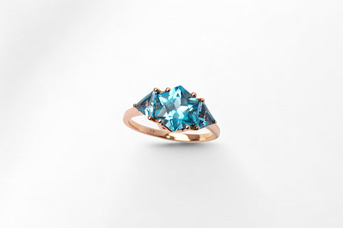 Blue Topaz Ring