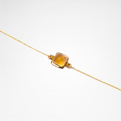 Sunlit Citrine Braclet