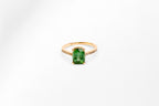 Green Elegance, with radiant Diamonds