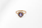 Golden Tanzanite Teardrop