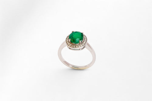 Green Gemstone Ring