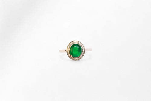 Green Gemstone Ring