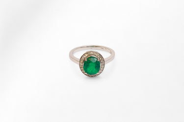 Green Gemstone Ring