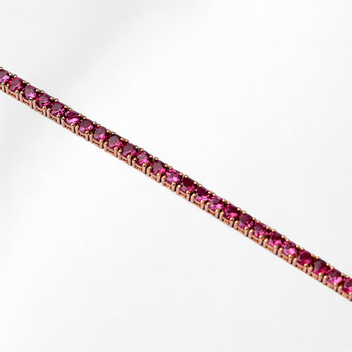 Rhodolite Linea Bracelet